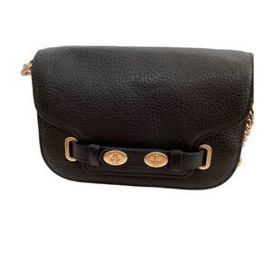 Coach Blake Crossbody/handbag in black. NWT. Leather and chain strap